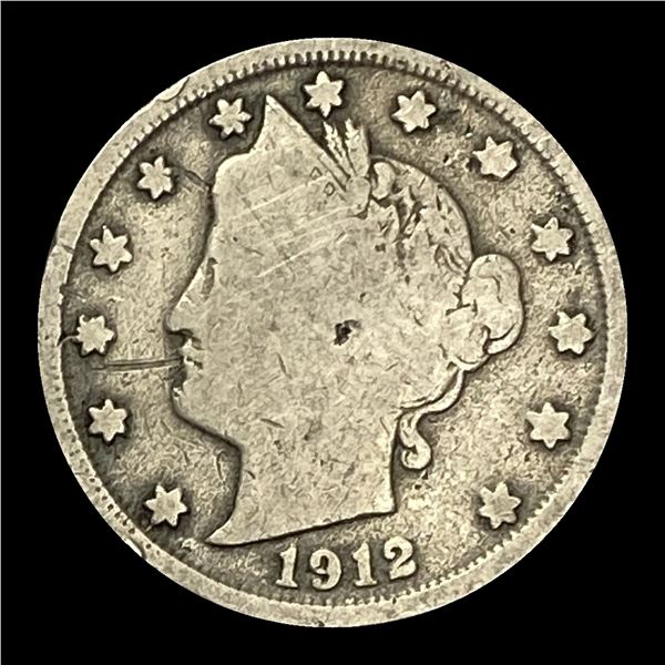 1912 Liberty Head Nickel NICELY CIRCULATED