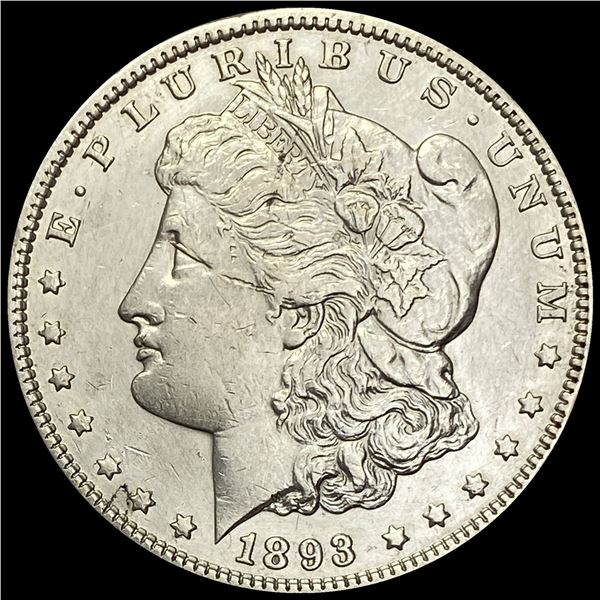 1893 Morgan Silver Dollar CLOSELY UNCIRCULATED