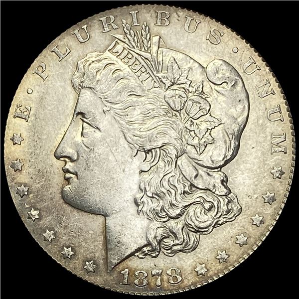 1878 Silver Morgan Dollar CHOICE AU