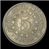 Image 1 : 1867 Shield Nickel NEARLY UNCIRCULATED