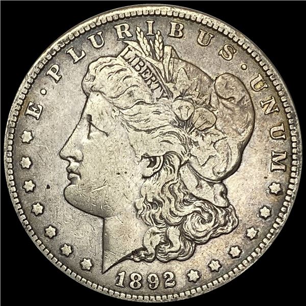 1892 Silver Morgan Dollar NICELY CIRCULATED