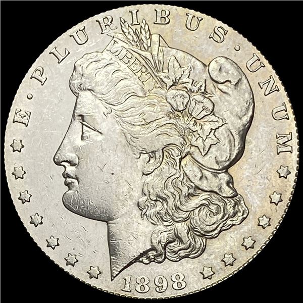 1898-S Silver Morgan Dollar CLOSELY UNCIRCULATED