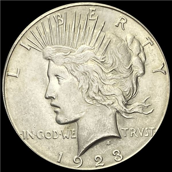 1923 Silver Peace Dollar CHOICE BU