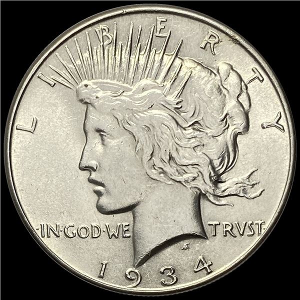 1934 Silver Peace Dollar UNCIRCULATED