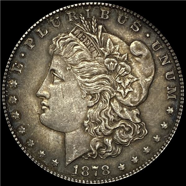 1878-S Silver Morgan Dollar CLOSELY UNCIRCULATED