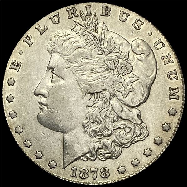 1878 Silver Morgan Dollar ABOUT UNCIRCULATED