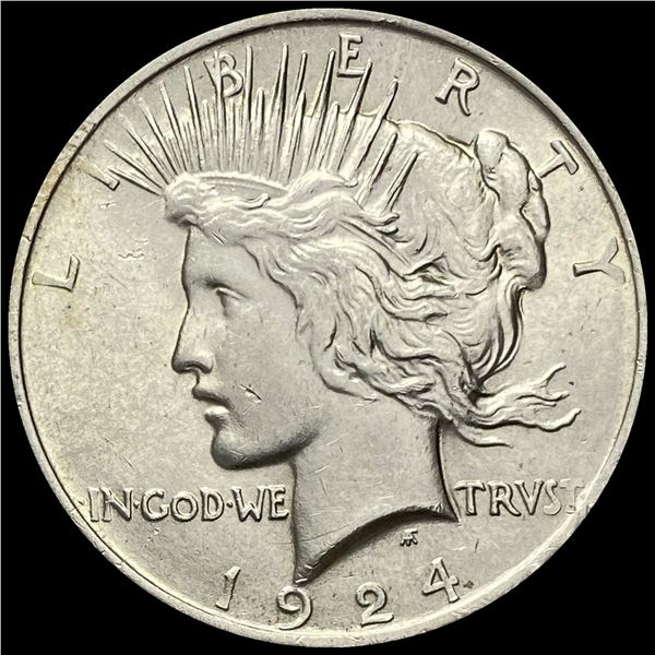 1924 Silver Peace Dollar UNCIRCULATED