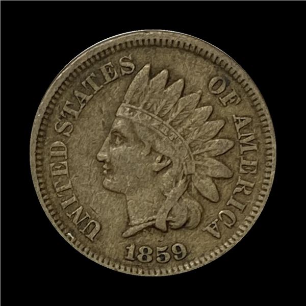 1859 Indian Head Cent NEARLY UNCIRCULATED