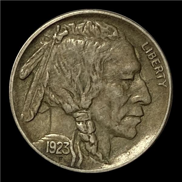 1923 Buffalo Nickel NEARLY UNCIRCULATED