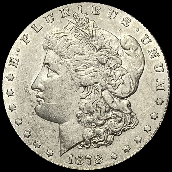 1878 Silver Morgan Dollar CLOSELY UNCIRCULATED