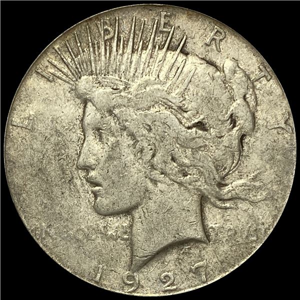 1927 Silver Peace Dollar LIGHTLY CIRCULATED