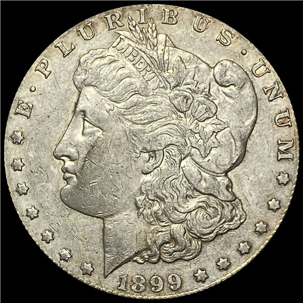1899-O Silver Morgan Dollar ABOUT UNCIRCULATED
