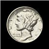 Image 1 : 1938-D Mercury Dime ABOUT UNCIRCULATED