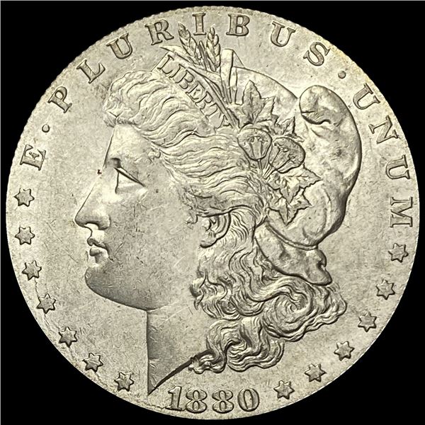 1880-S Silver Morgan Dollar NEARLY UNCIRCULATED