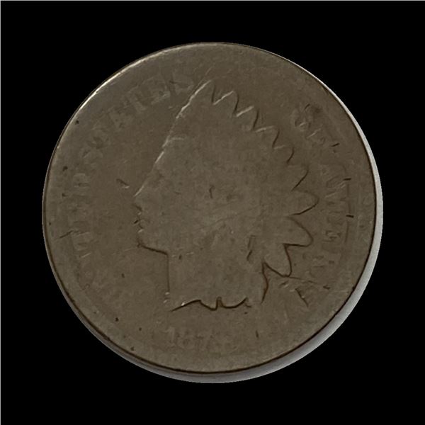 1874 Indian Head Cent NICELY CIRCULATED