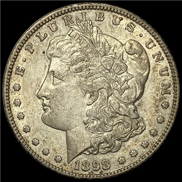 1898-S Silver Morgan Dollar CLOSELY UNCIRCULATED