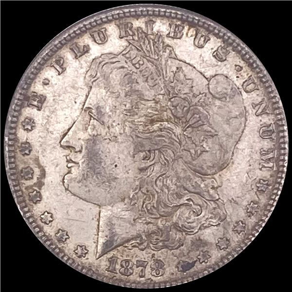1878-S Silver Morgan Dollar CLOSELY UNCIRCULATED