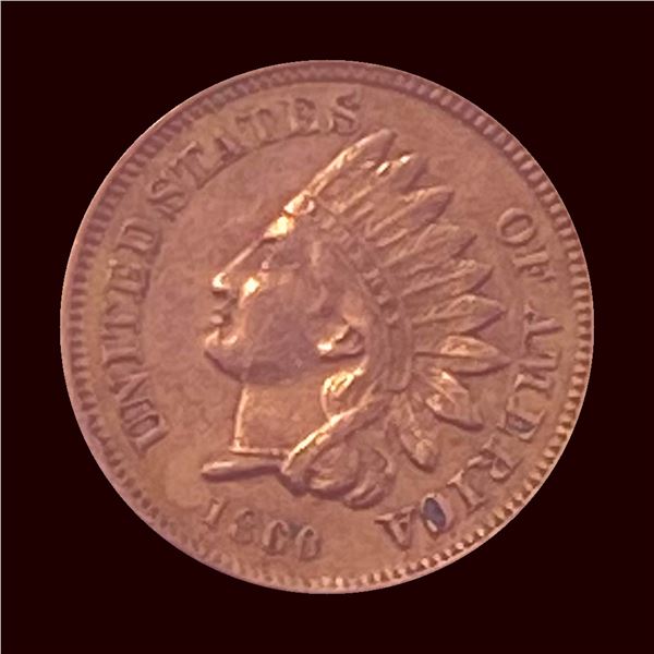 1860 Indian Head Cent CHOICE AU