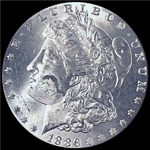 1886 Morgan Silver Dollar CHOICE BU