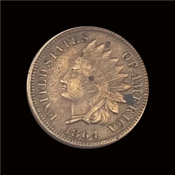1864 Bronze Indian Head Cent ABOUT UNCIRCULATED