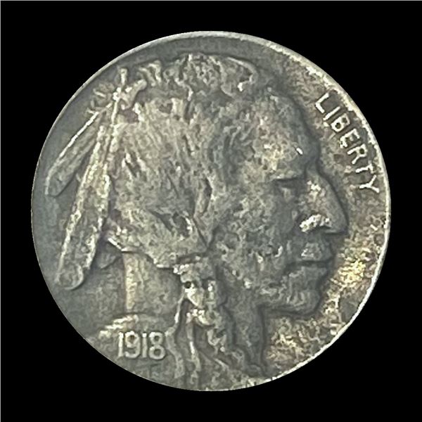 1918 Buffalo Nickel ABOUT UNCIRCULATED