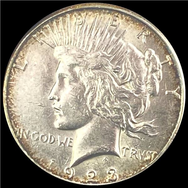 1923 Silver Peace Dollar CLOSELY UNCIRCULATED
