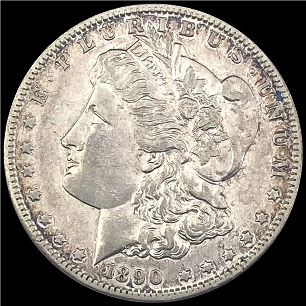 1890-S Silver Morgan Dollar NEARLY UNCIRCULATED