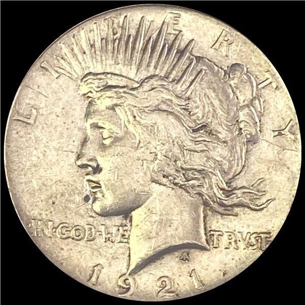 1921 Silver Peace Dollar CLOSELY UNCIRCULATED