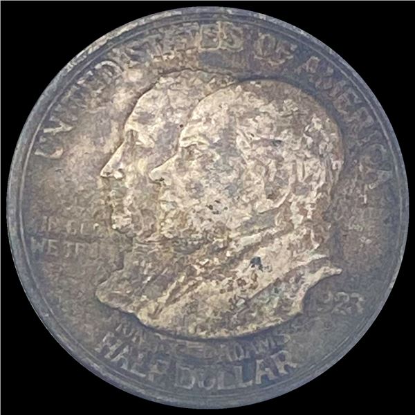 1923-S Monroe Doctrine Centennial Half Dollar ABOUT UNCIRCULATED