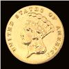 Image 2 : 1874 $3 Gold Indian Princess CLOSELY UNCIRCULATED