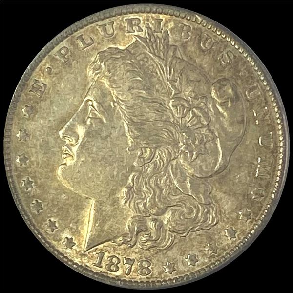 1878 Silver Morgan Dollar CLOSELY UNCIRCULATED
