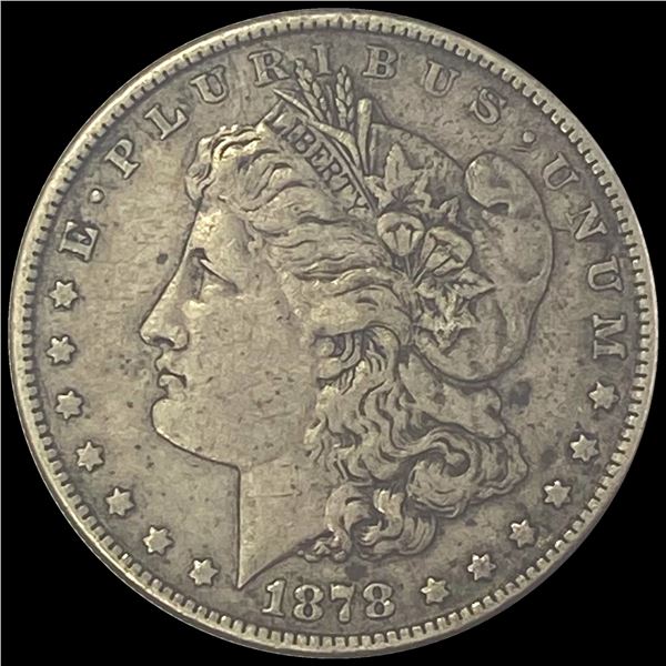 1878 Silver Morgan Dollar LIGHTLY CIRCULATED