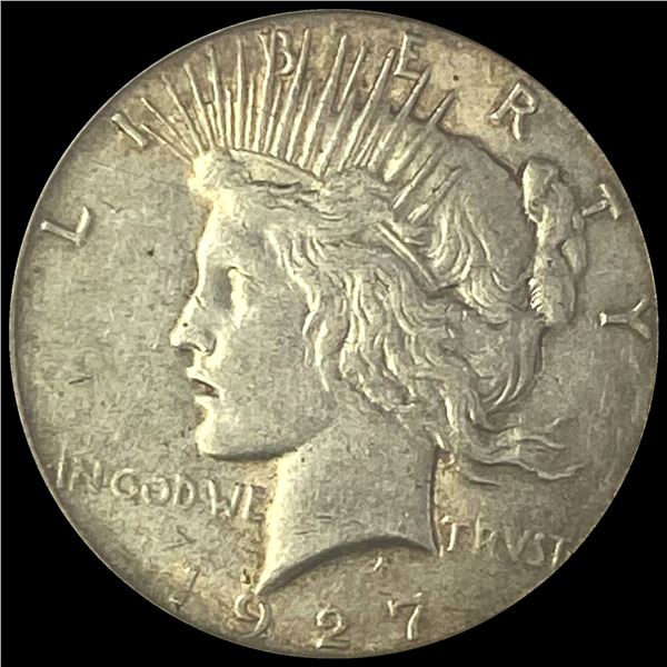 1927 Silver Peace Dollar LIGHTLY CIRCULATED