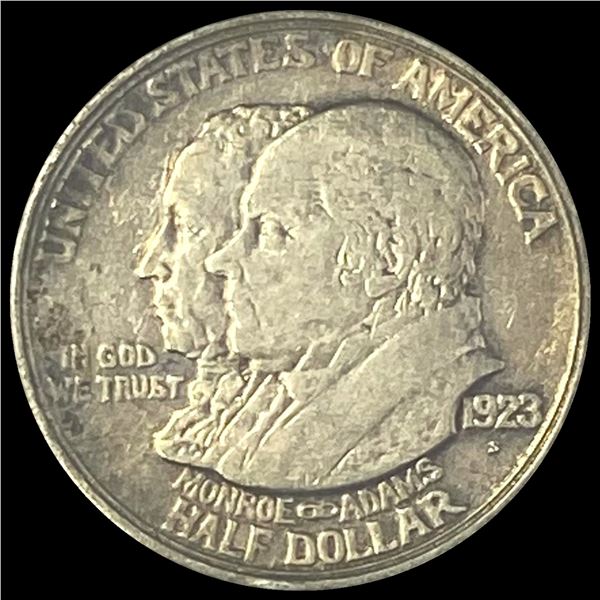 1923-S Silver Monroe Doctrine Half Dollar UNCIRCULATED