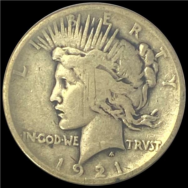 1921 Peace Silver Dollar LIGHTLY CIRCULATED