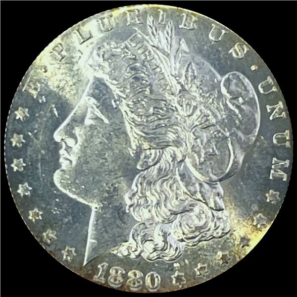 1880-S Silver Morgan Dollar GEM BU