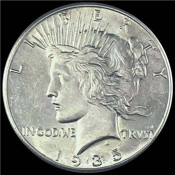 1935 Silver Peace Dollar CHOICE BU