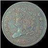 Image 1 : 1825 Classic Head Half Cent CLOSELY UNCIRCULATED