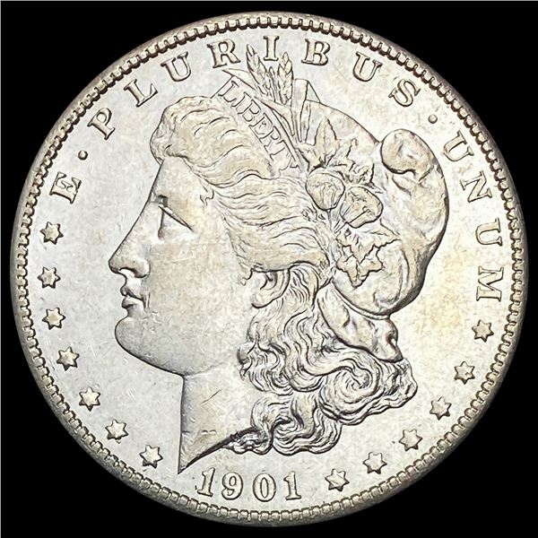 1901-S Morgan Silver Dollar CLOSELY UNCIRCULATED