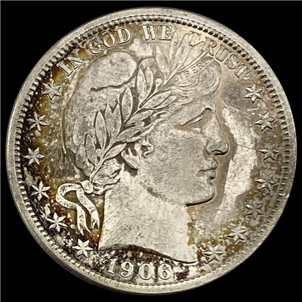 1906-D Barber Half Dollar CLOSELY UNCIRCULATED CLOSELY UNCIRCULATED
