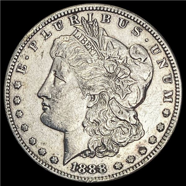 1888-S Morgan Silver Dollar CLOSELY UNCIRCULATED CLOSELY UNCIRCULATED