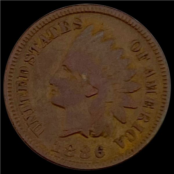 1886 Indian Head Cent LIGHTLY CIRCULATED LIGHTLY CIRCULATED