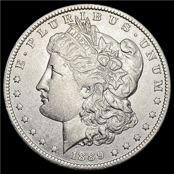 1889 Morgan Silver Dollar CLOSELY UNCIRCULATED CLOSELY UNCIRCULATED