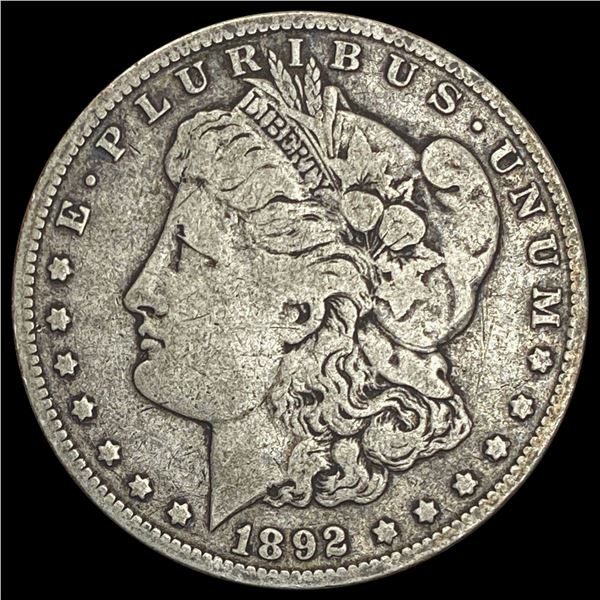 1892 Morgan Silver Dollar LIGHTLY CIRCULATED LIGHTLY CIRCULATED