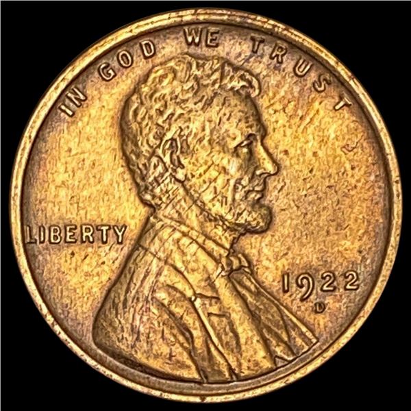 1922-D Lincoln Wheat Cent UNCIRCULATED UNCIRCULATED