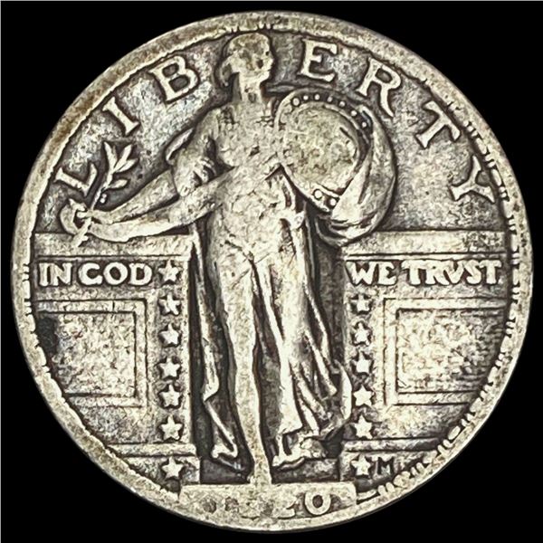 1920 Standing Liberty Quarter LIGHTLY CIRCULATED LIGHTLY CIRCULATED