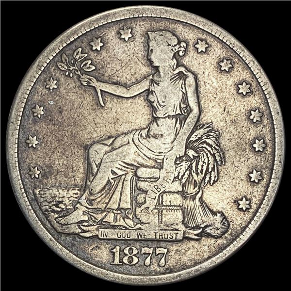 1877-S Trade Dollar NICELY CIRCULATED NICELY CIRCULATED