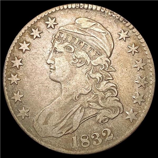 1832 Capped Bust Half Dollar LIGHTLY CIRCULATED