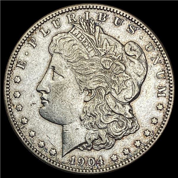 1904-S Morgan Silver Dollar NEARLY UNCIRCULATED NEARLY UNCIRCULATED