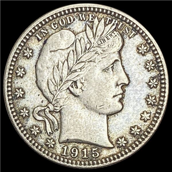 1915-D Barber Quarter CLOSELY UNCIRCULATED CLOSELY UNCIRCULATED